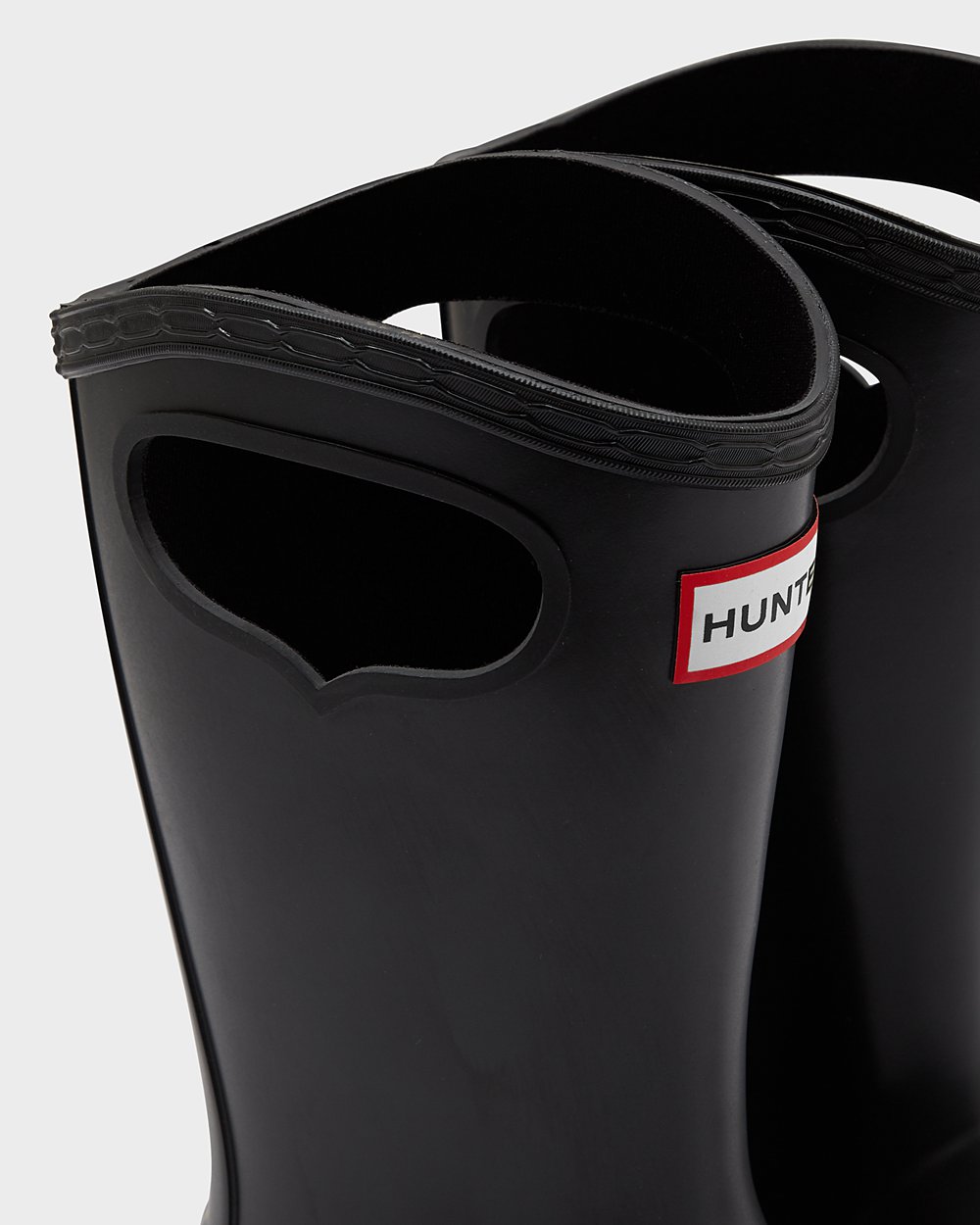 Kids Hunter Rain Boots Black - Original Grab Handle - 0187439-BJ